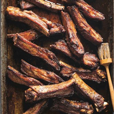 Ingrid’s smoky, sweet and sour lamb ribs