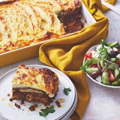 The Heart Health Guide: Vegetarian Moussaka with Lentil Bolognese