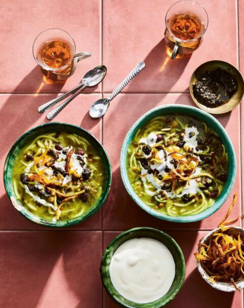 Make Ash Reshteh Noodle Soup, Iran’s favourite soup