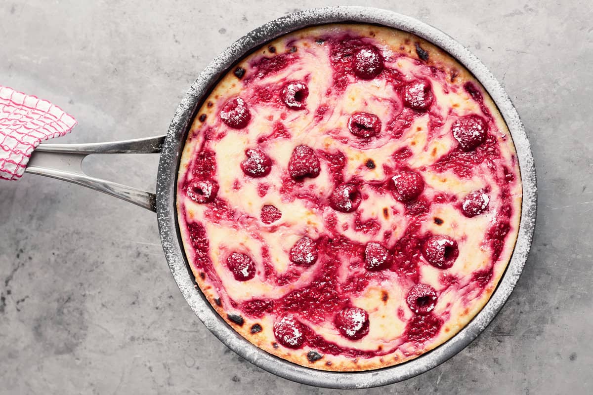 Jamie Oliver’s Baked Lemon Cheesecake