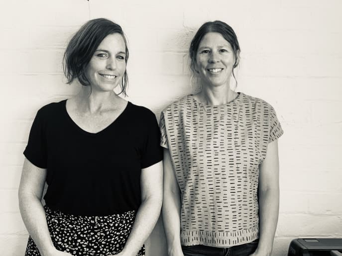 Caitlin Marshall and Lizzie Rose