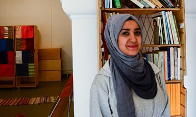 Berlin’s first Arabic library a place of culture and comfort for refugees