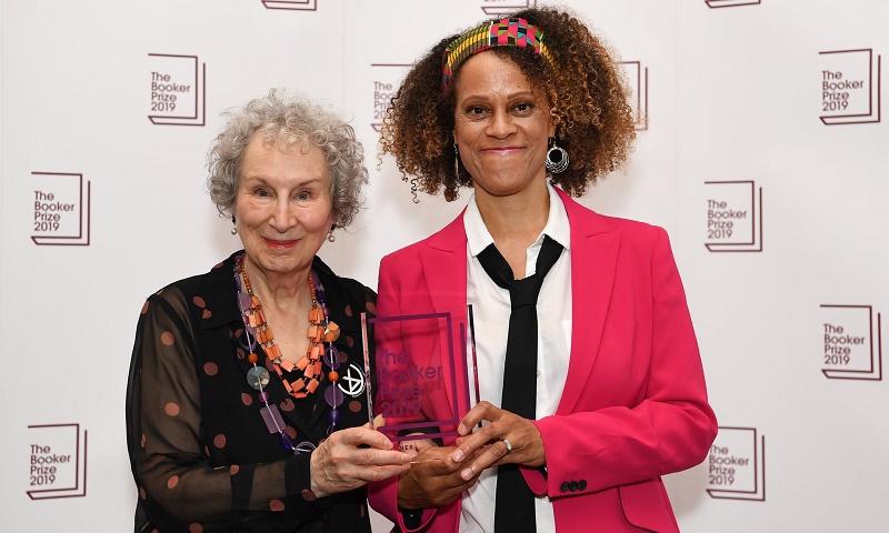 Margaret Atwood and Bernardine Evaristo share the 2019 Booker Prize