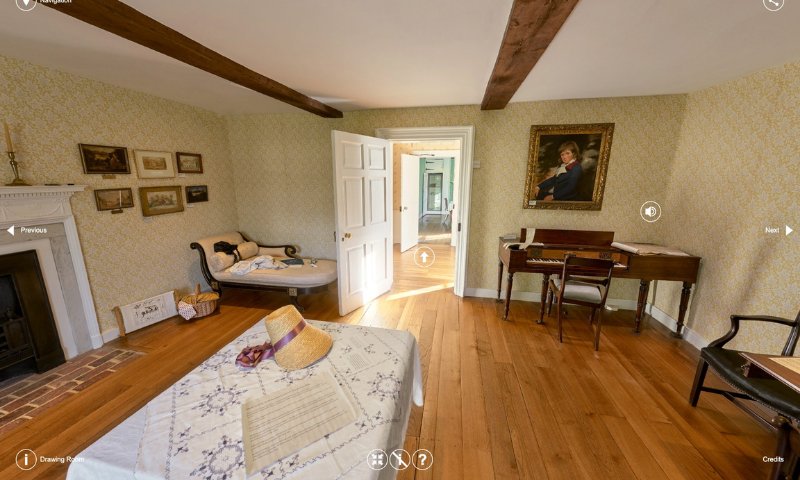 Take a tour of Jane Austen’s house without leaving your own!