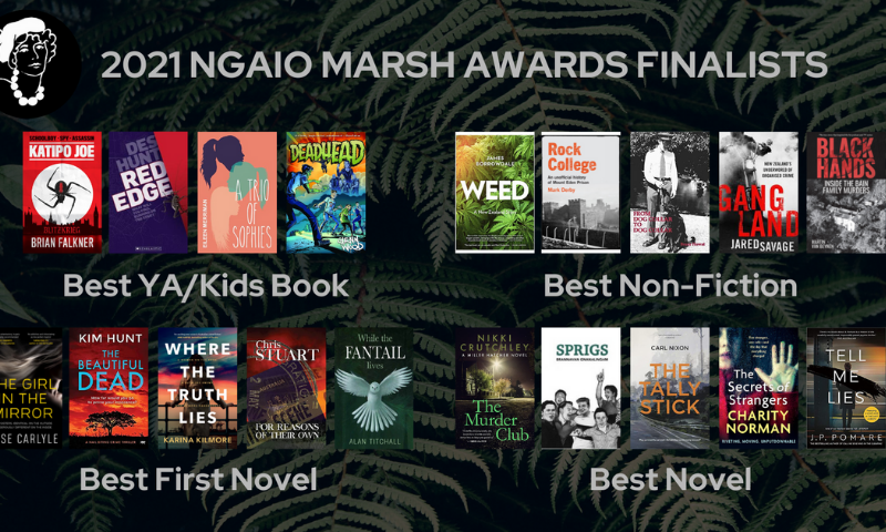 2021 Ngaio Marsh Awards finalists announced