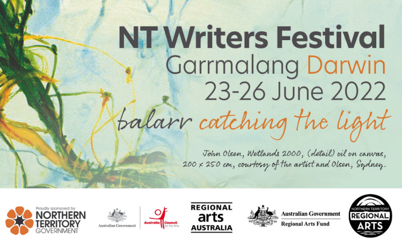 Celebrate balarr at this year’s Northern Territory Writers’ Festival, June 23 – 26