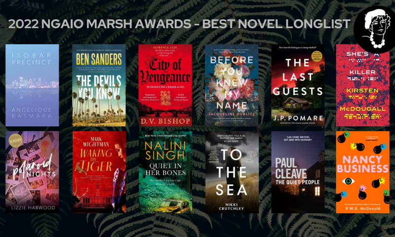 2022 Ngaio Marsh Award longlist revealed