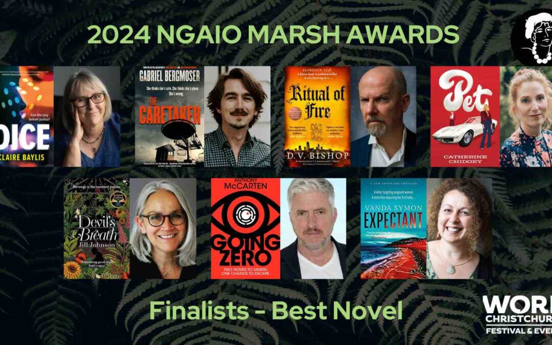 Beyond whodunnit: 2024 Ngaio Marsh Awards finalists announced