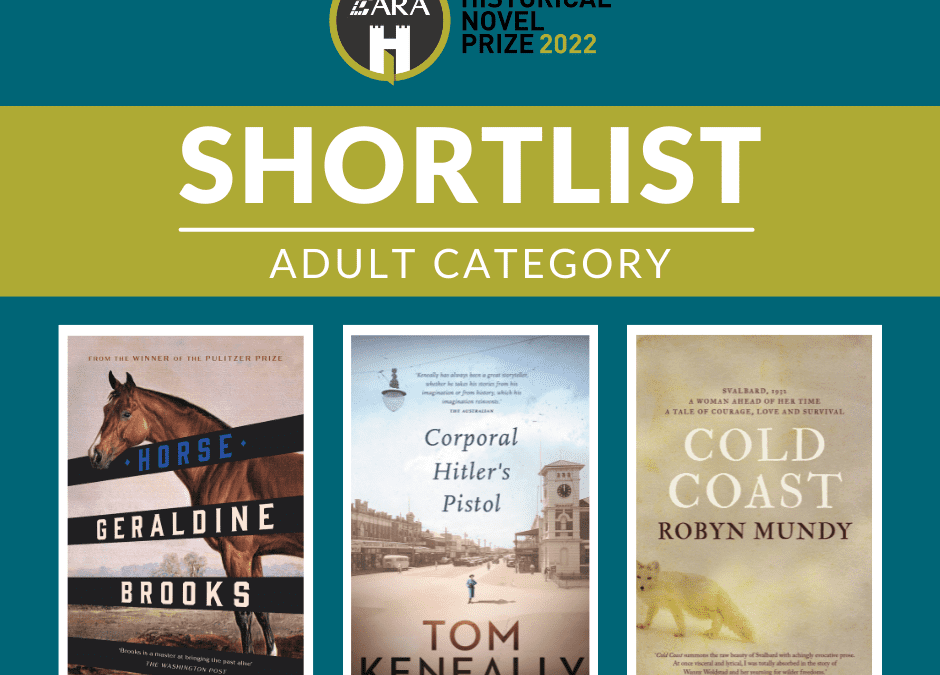 2022 ARA Historical Novel Prize Shortlists Announced