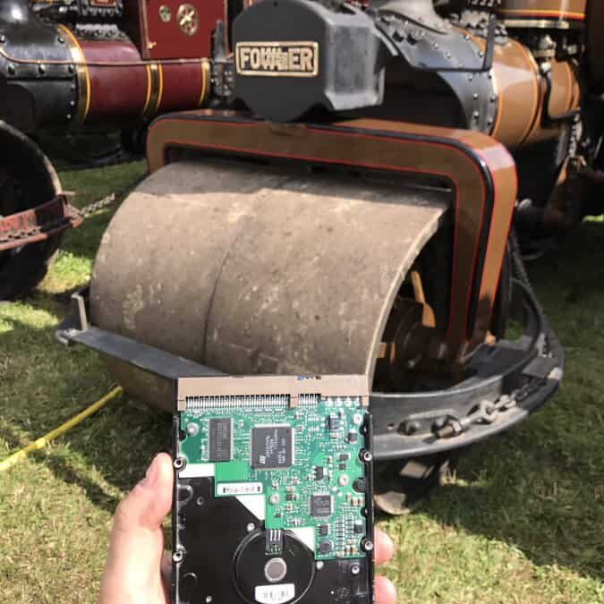 Terry Pratchett’s steamrolled works