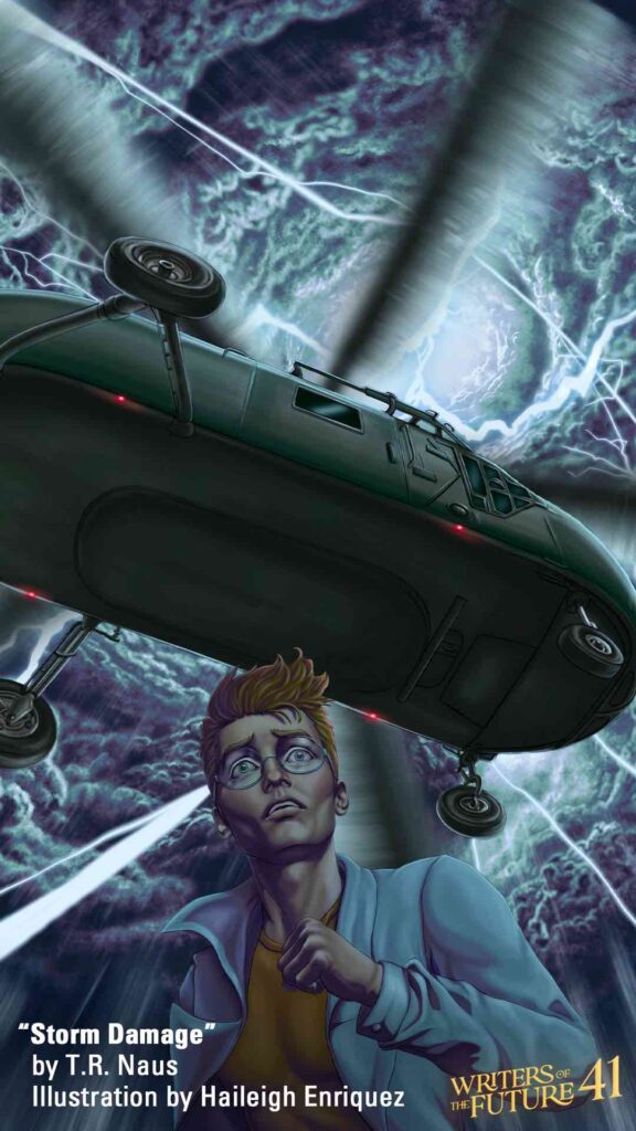 Illustration by HAILEIGH ENRIQUEZ for Writers of the Future 41