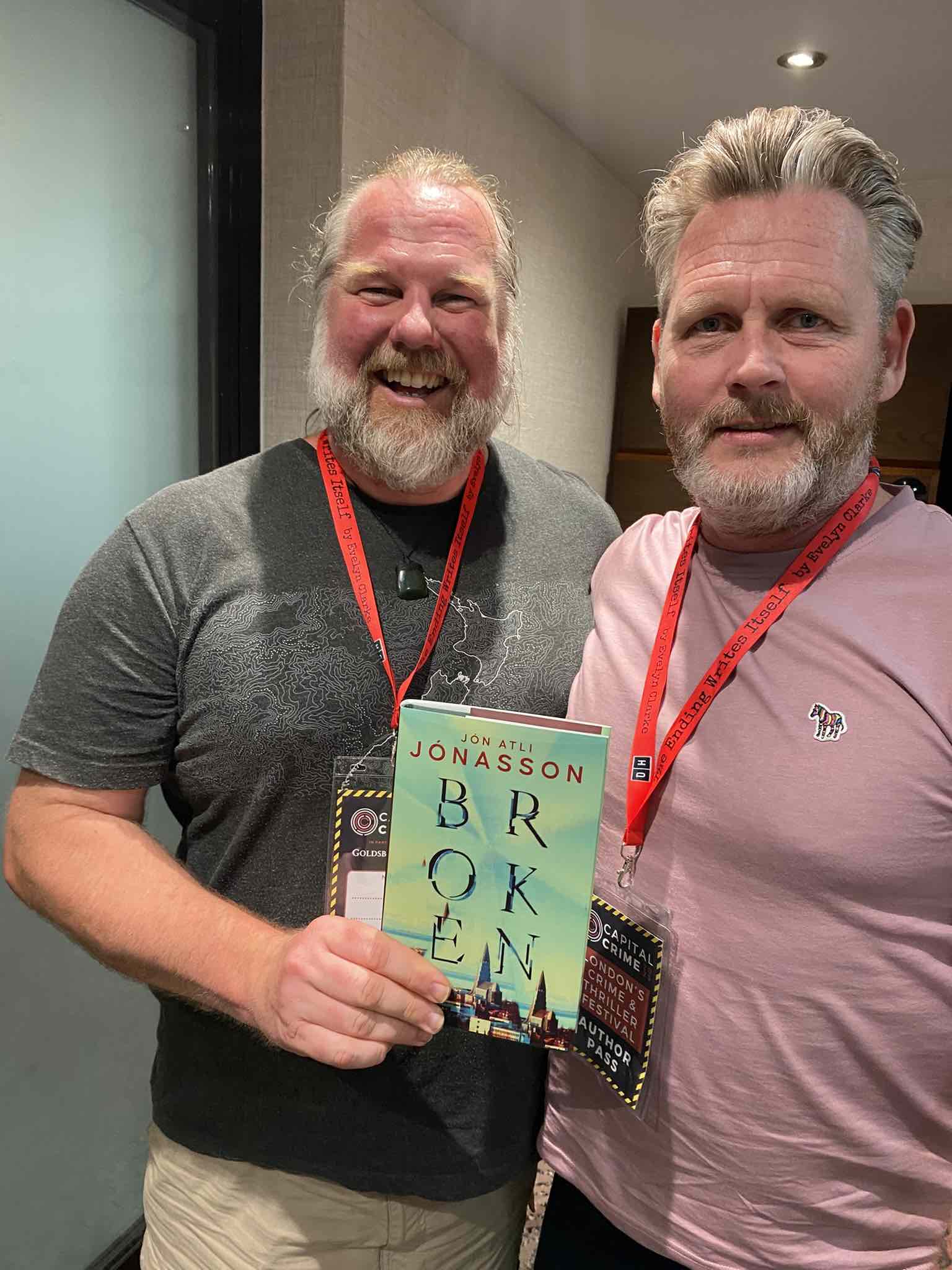 Jón Atli Jónasson on his thriller, Broken