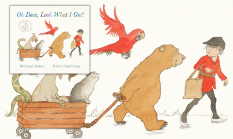 Michael Rosen and Helen Oxenbury on Oh Dear, Look What I Got!