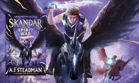 A F Steadman on Skandar and the Spirit War