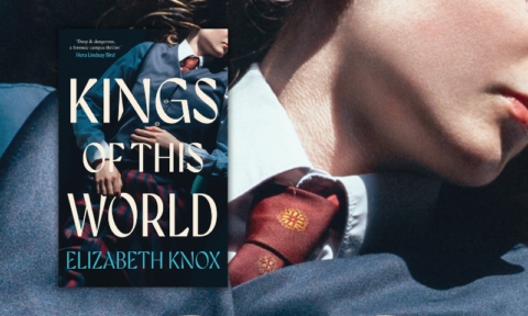 Find out what’s on author Elizabeth Knox’s bookcase