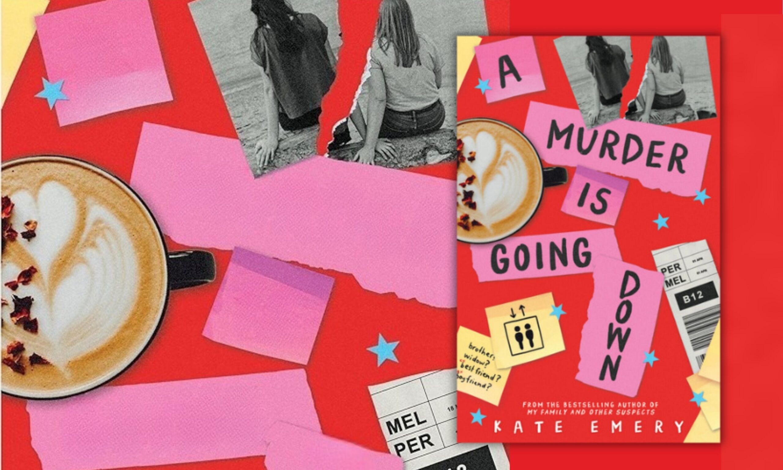 Practise YA banners (2) A Murder is Going Down book