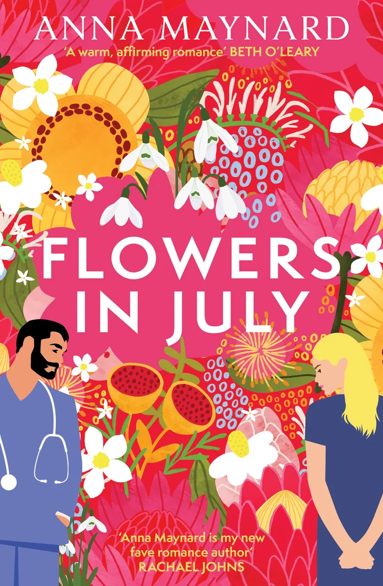 Read an extract from Flowers in July by Anna Maynard