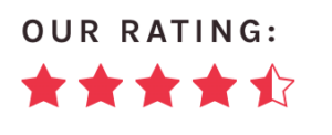Four and a half star rating Good Reading