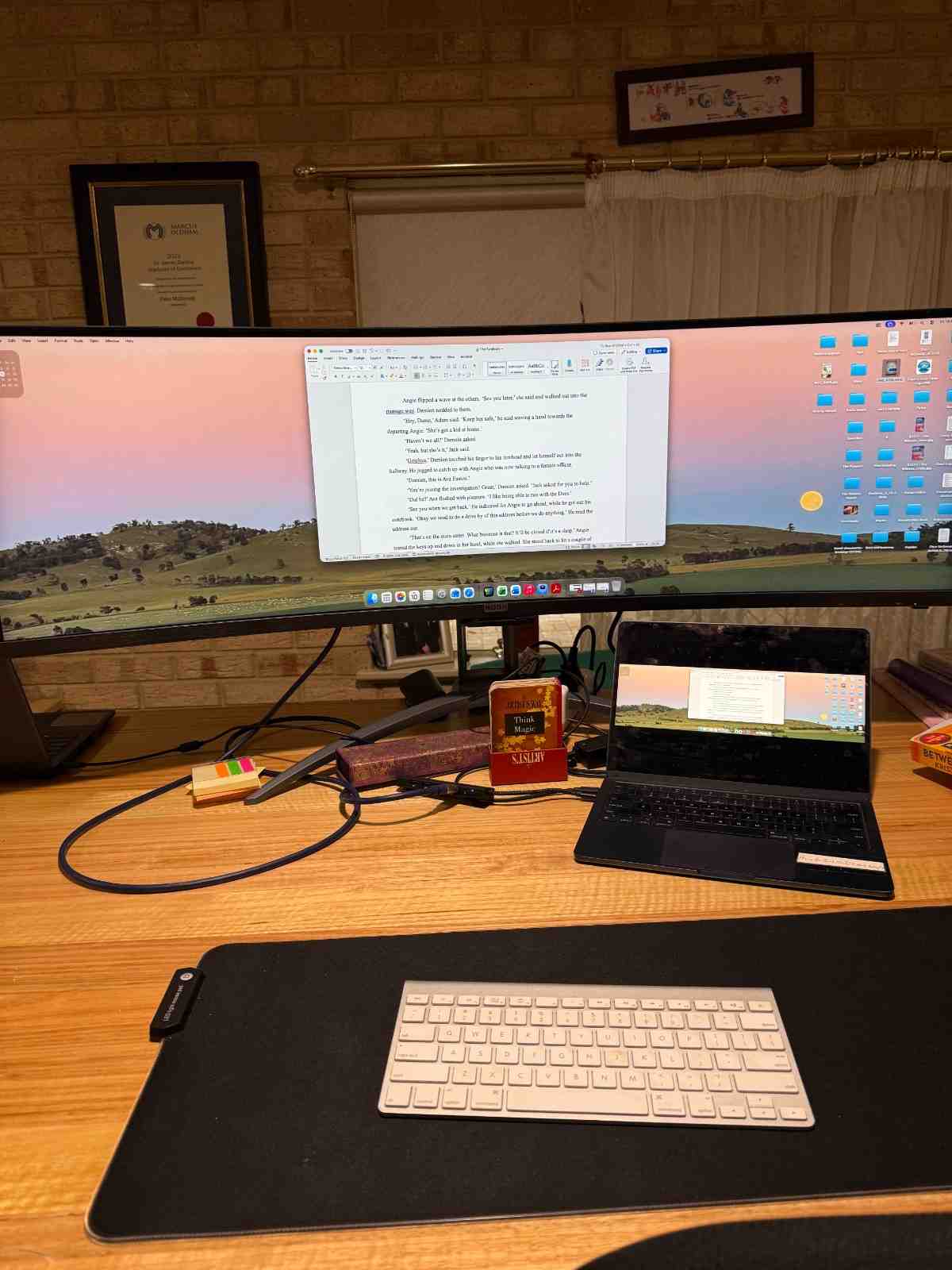 What’s on Fleur McDonald’s desk?