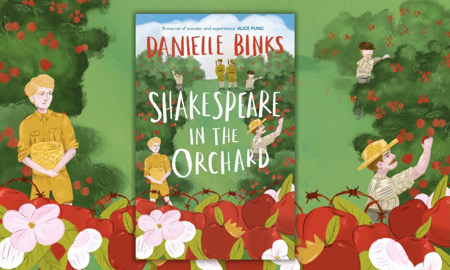 Good Reading Shakespeare in the Orchard Danielle Binks Banner Good Reading Shakespeare in the Orchard Danielle Binks Banner